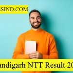 Chandigarh NTT Result 2024